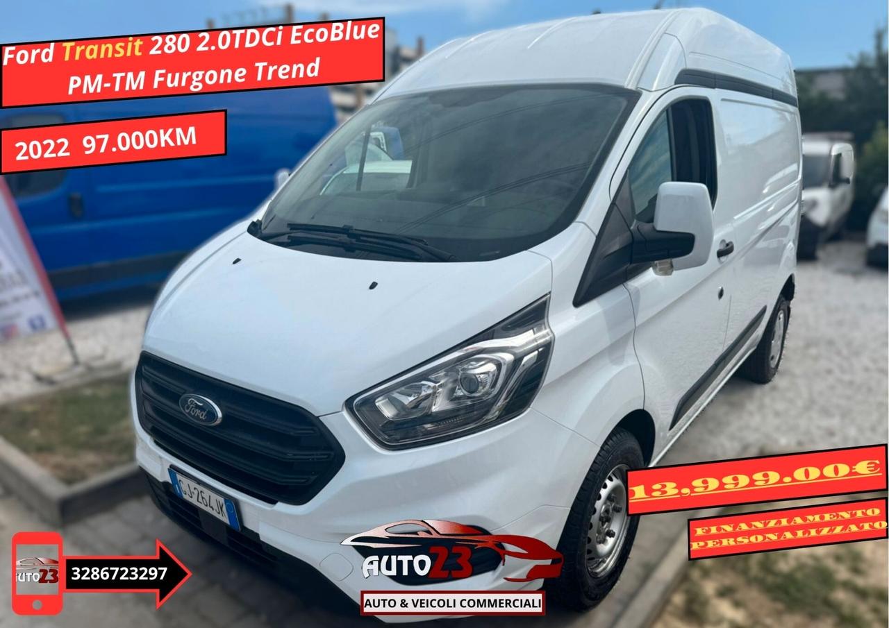 Ford Transit 280 2.0TDCi EcoBlue PM-TM Furgone Trend