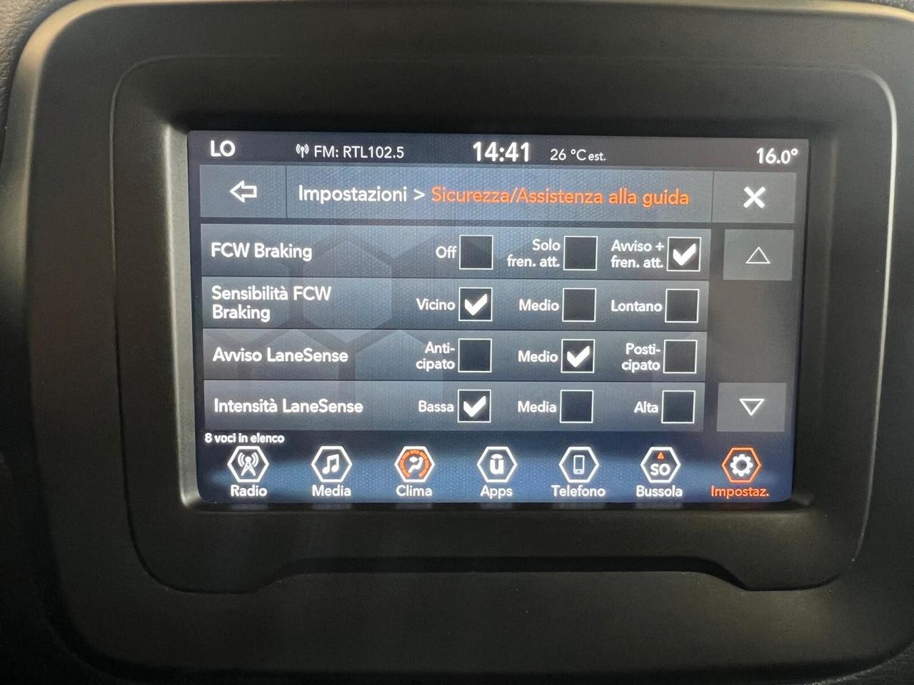 Jeep Renegade 1.5 T4 MHEV 130CV*NO VINCOLI FINANZ*Limited DDCT AZIENDALE