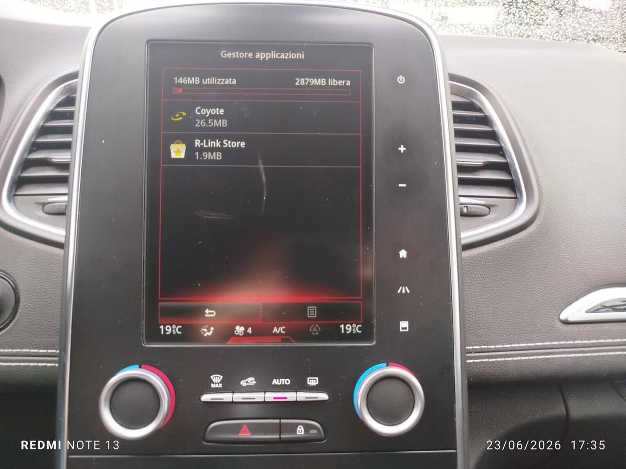 RENAULT GRAND SCENIC 7 P.TI 1.5hdi UNIPRO' AUTOM *PREZZO VERO* UNIPRO-PELLE-KM CERTI
