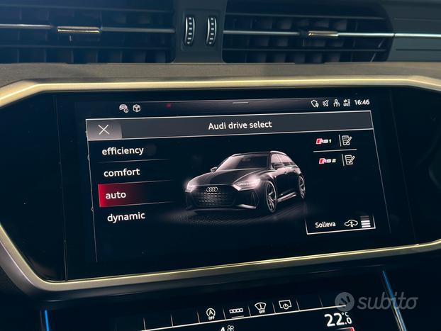 Audi RS6 630CV performance Sedili Racing-Nero Sebr