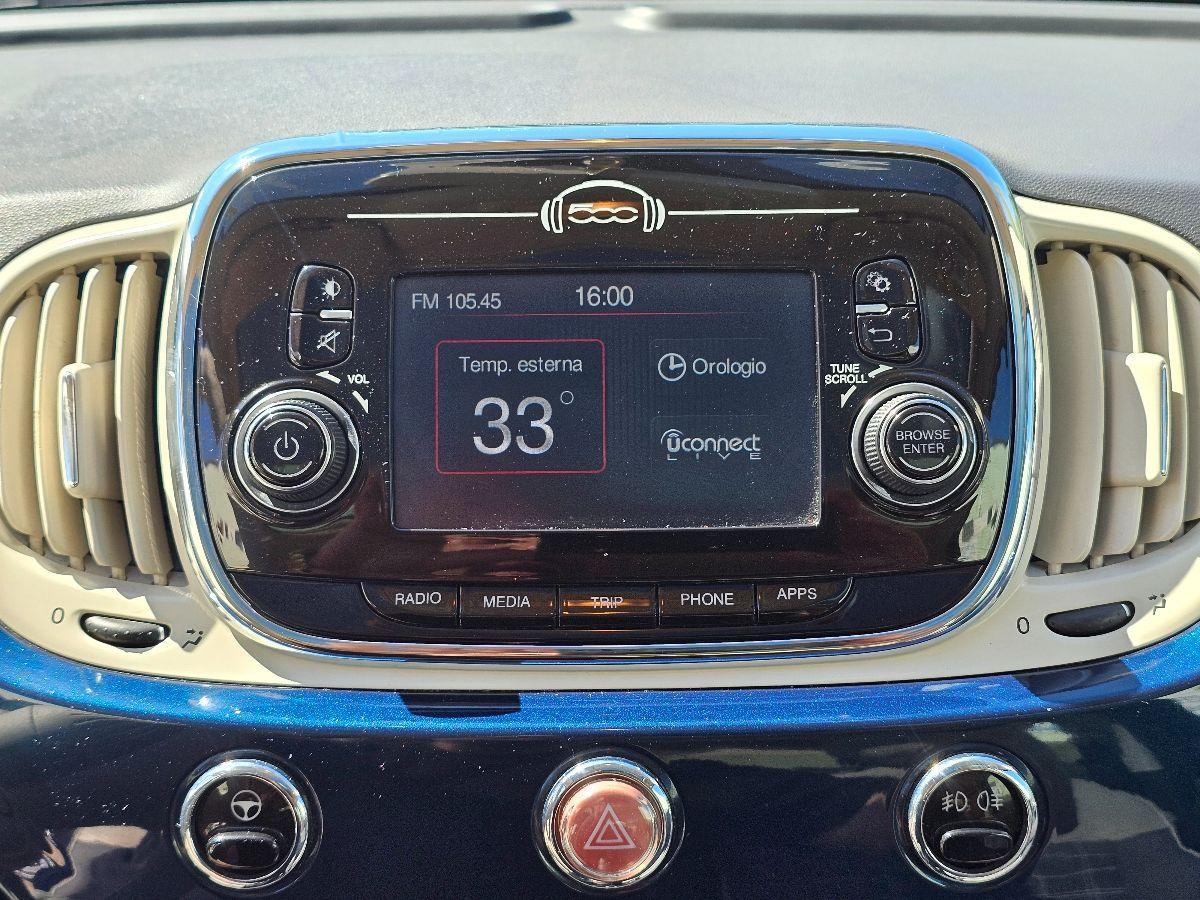 FIAT 500 1.2 BENZINA OK NEOPATENTATI GARANZIA 12 MESI