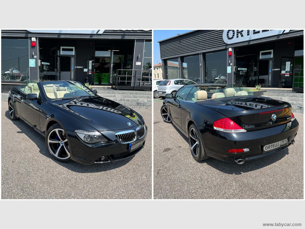 BMW 650i Cabrio 367CV 8 CILINDRI DA COLLEZIONE