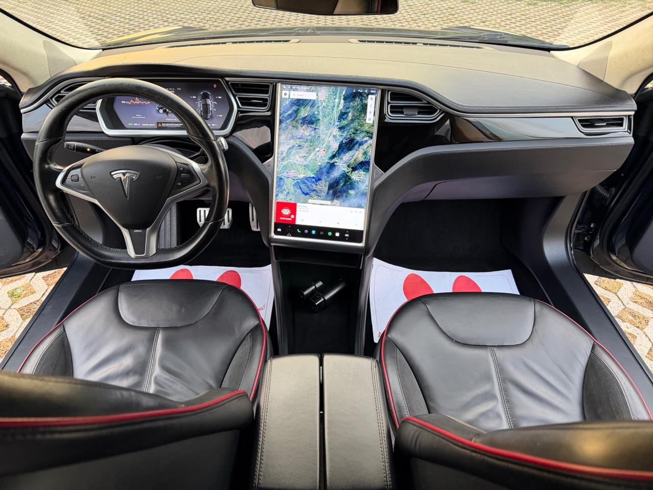 Tesla Model S P85,,RICARICA GRATIS A VITA SC01”