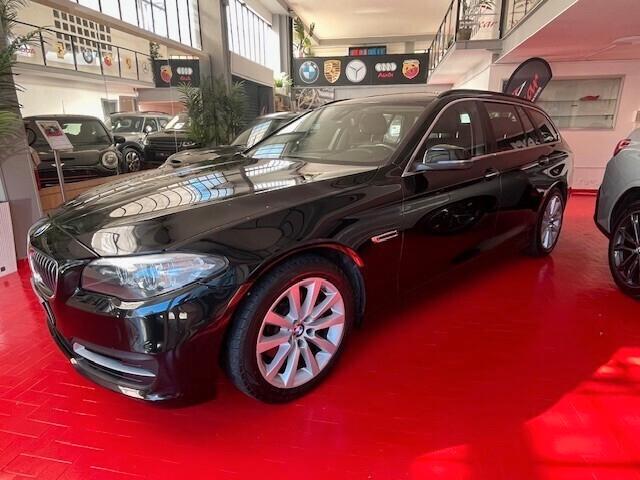 BMW 520 D 184 CV TOURING LUXURY PELLE TOTALE AUTOMATICO NAVI CERCHI SEDILI ANT. A REGOLAZIONE ELETTRICA