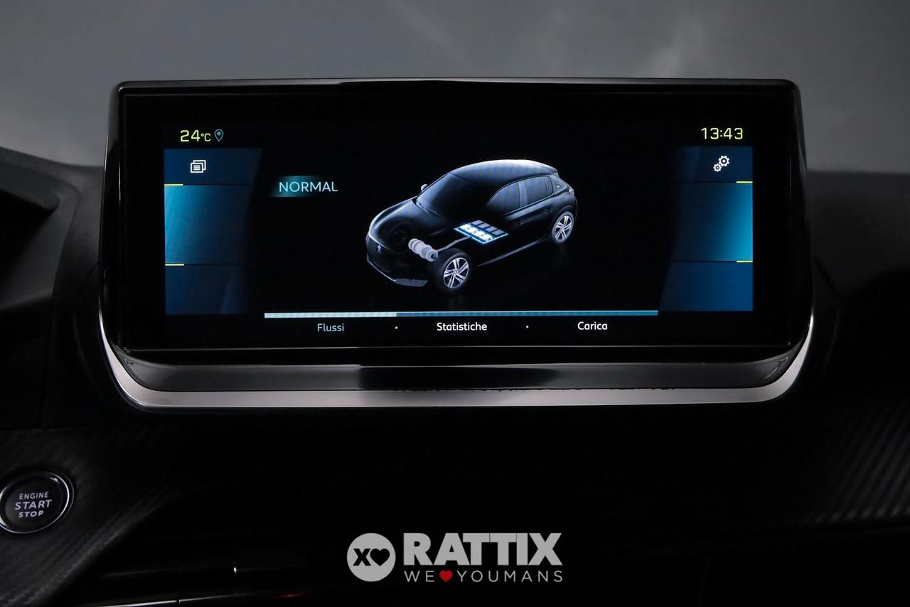 Peugeot e-208 motore elettrico 100kW Allure Pack