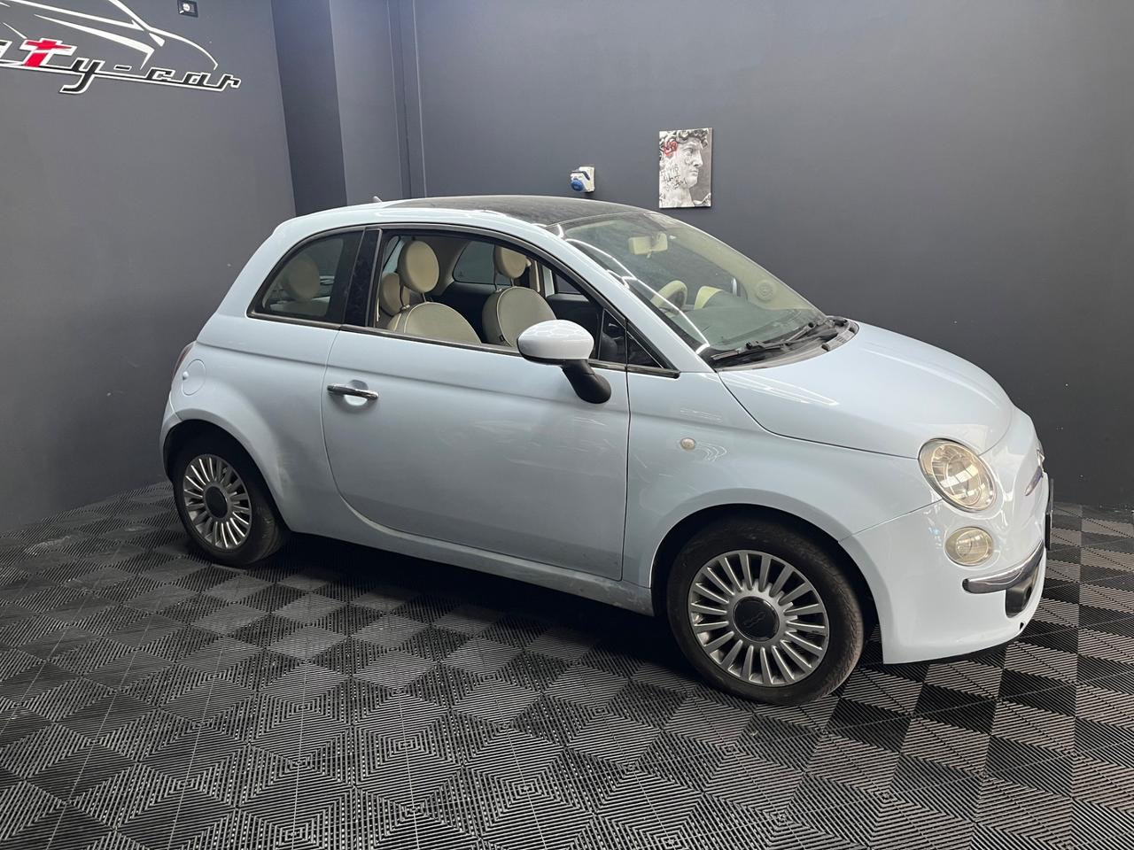 Fiat 500 1.2 Benzina (69 CV) – 2010 – Azzurro Chiaro