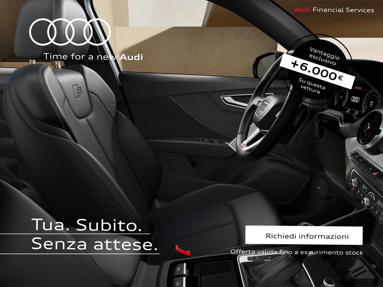 Audi Q2 35 2.0 tdi identity black s-tronic