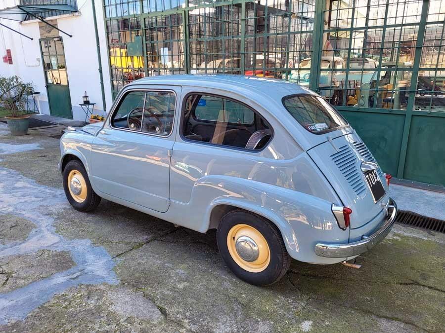 FIAT 600 I Serie “Vetri scorrevoli” – 1955
