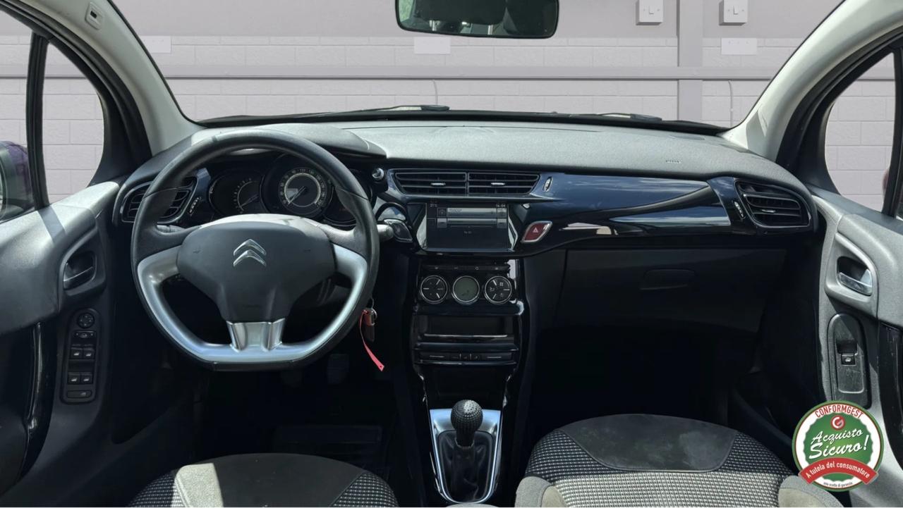 Citroen C3 1.2 82cv Exclusive **PREZZO REALE**
