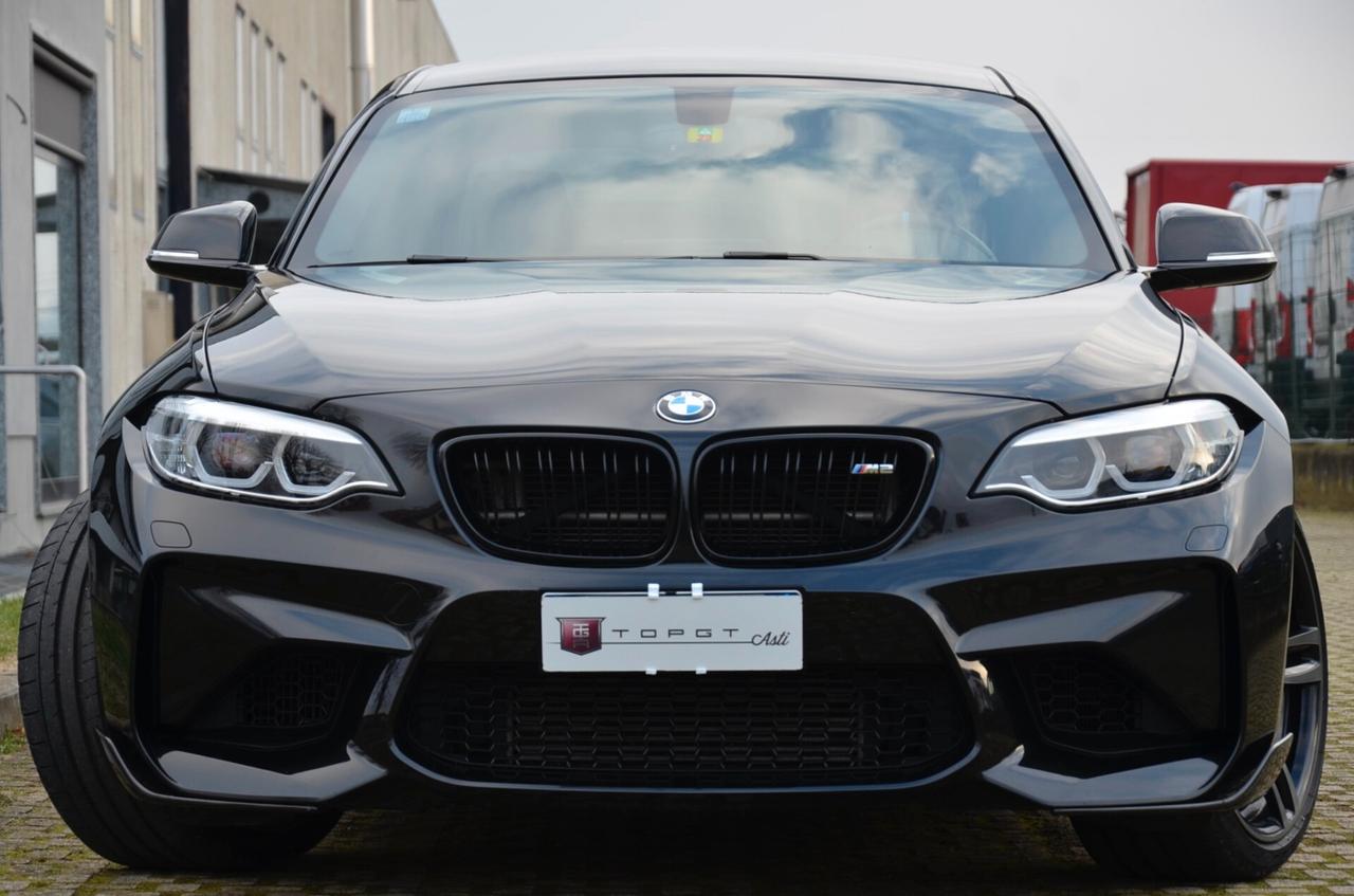 BMW M2 COUPE 3.0 370cv DKG, ECCELLENTI CONDIZIONI, CARBONIO, SCARICO, HARMAN&KARDON, FARI LED ADATTIVI, RETROCAMERA, PELLE, PERMUTE