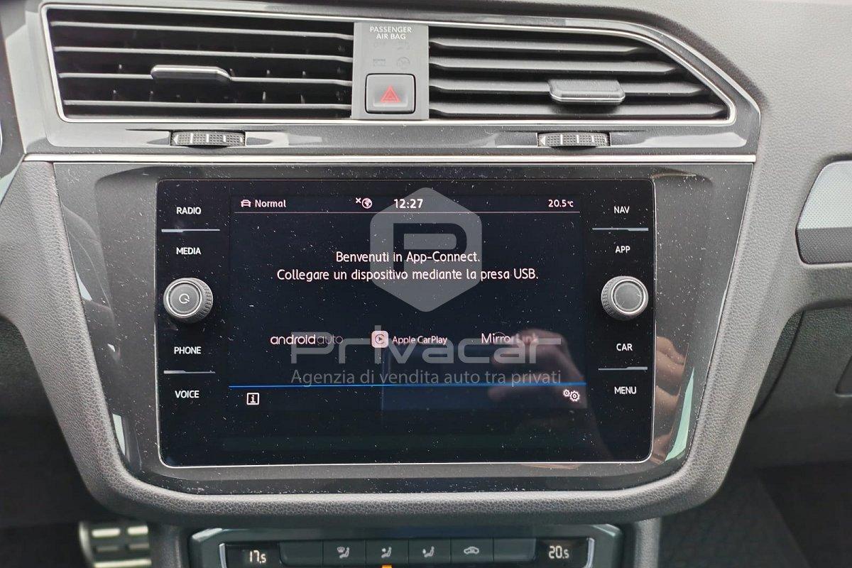 VOLKSWAGEN Tiguan 2.0 TDI SCR DSG 4MOTION Sport BMT