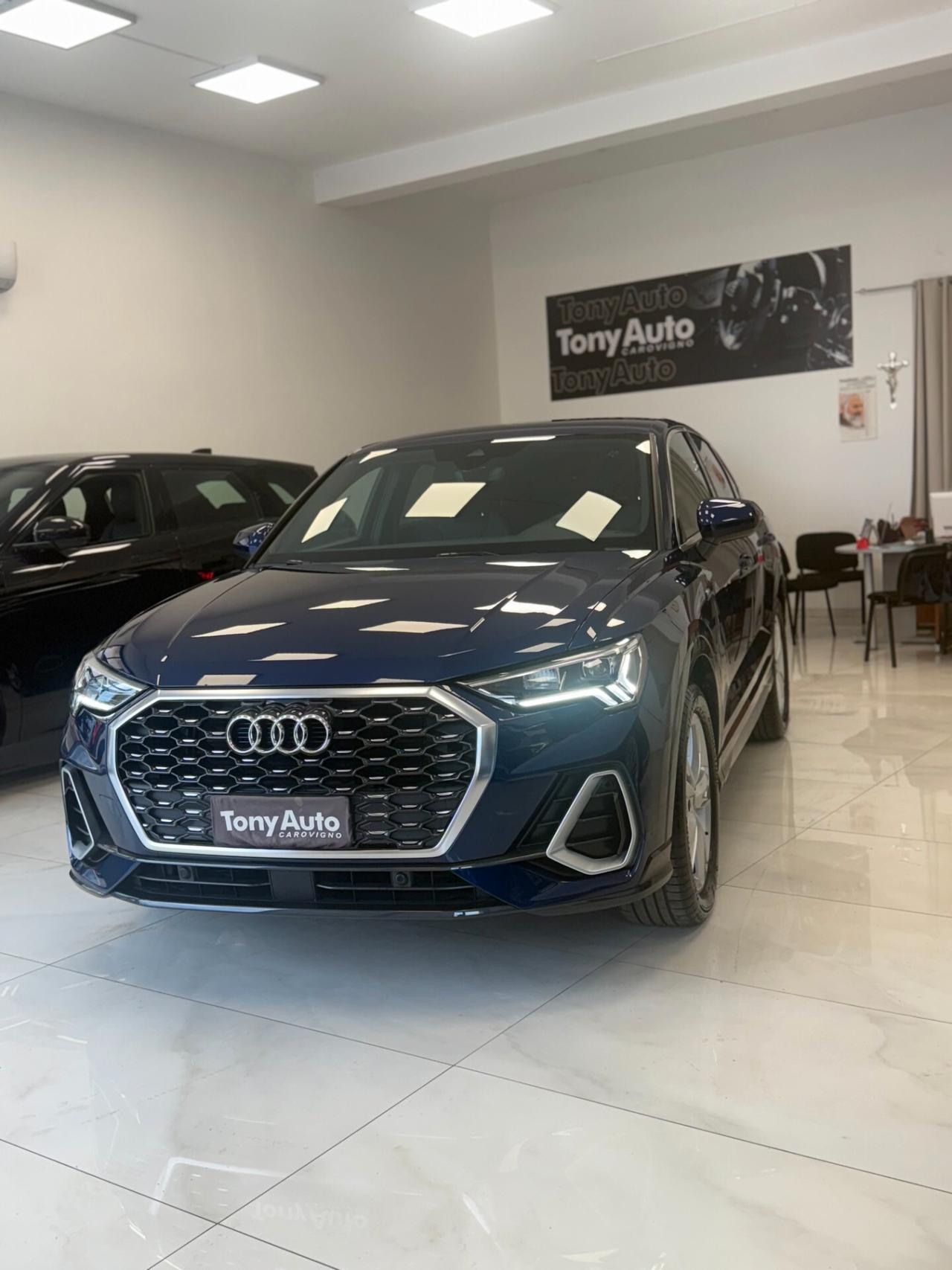 Audi Q3 SPB 35 tdi Sline edition NAVI,TELECAMERA,FARI LED,VIRTUAL COCKPIT,APPLE CARPLAY,PELLE PARZIALE