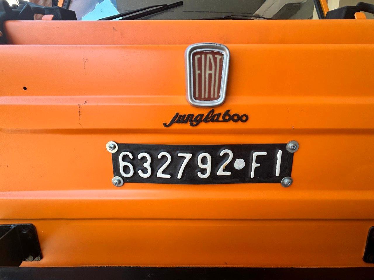 Fiat 600 Savio Jungla 600 Savio Jungla Spiaggina