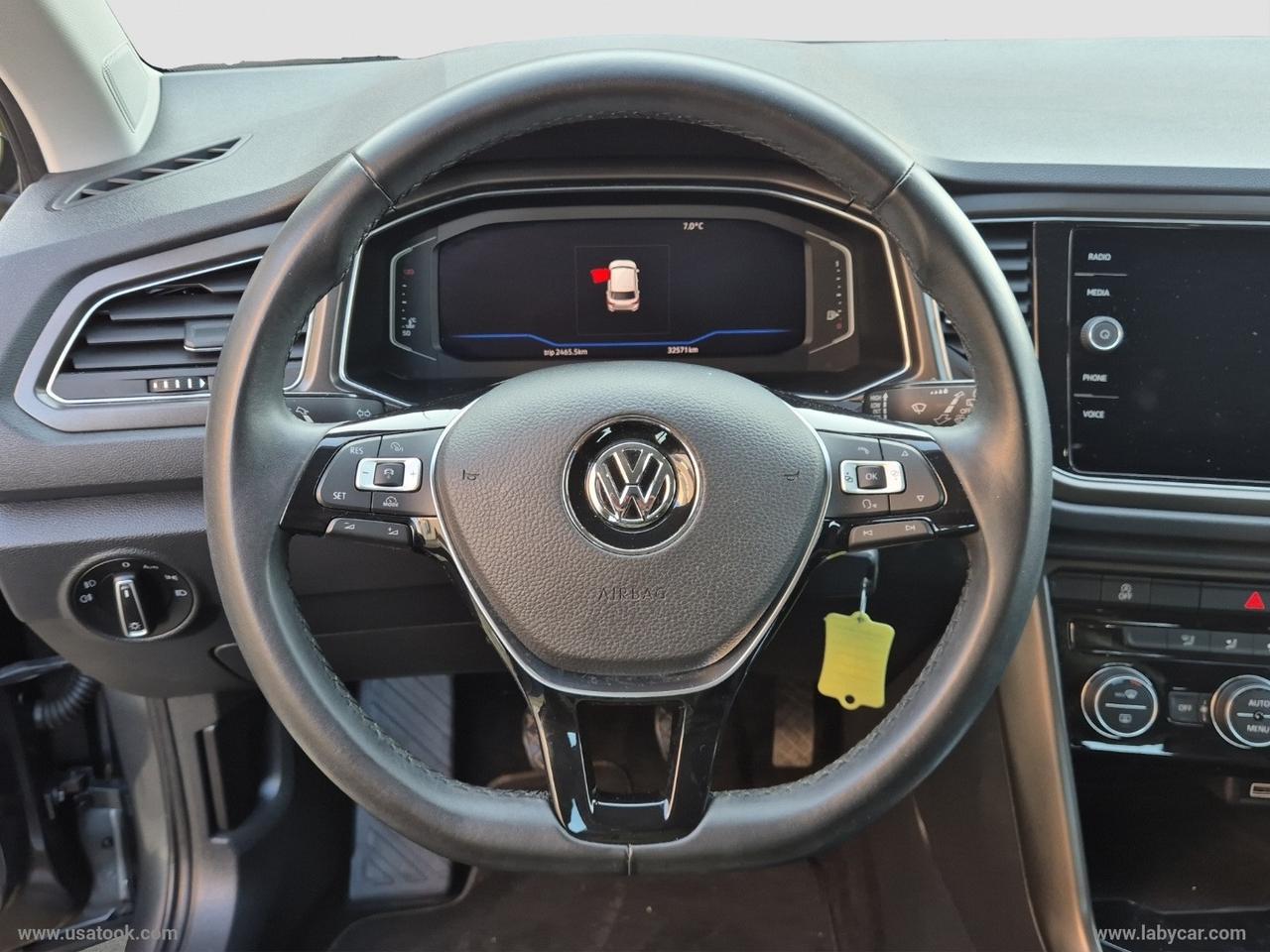 VOLKSWAGEN T-Roc 1.0 TSI 115CV Style BMT UNIPROP. SOLO 32.500 KM