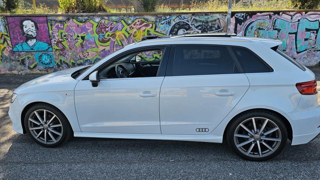 Audi A3 SPB 1.0 TFSI S-LINE 2017 GARANZIA 12 MESI