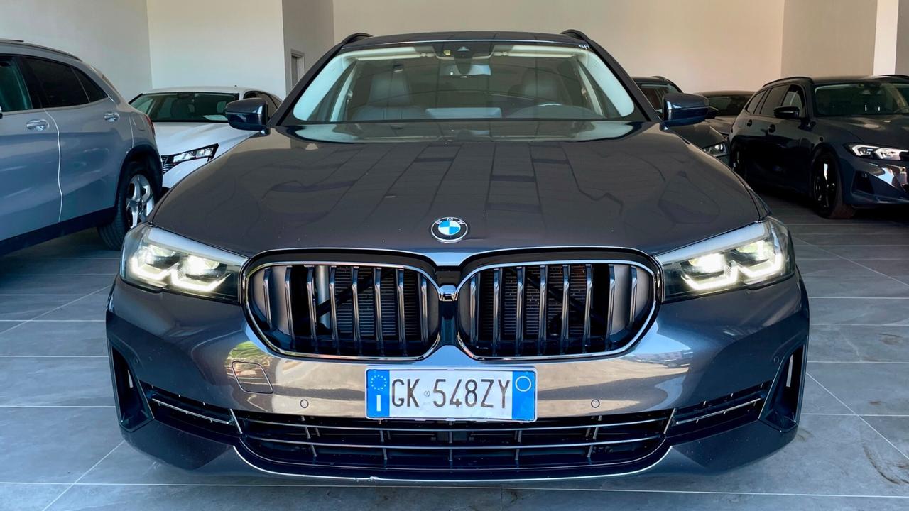 BMW 520D TOURING 2.0 LUXURY 190CV - FULL LED, PELLE, SEDILI ELETTRICI