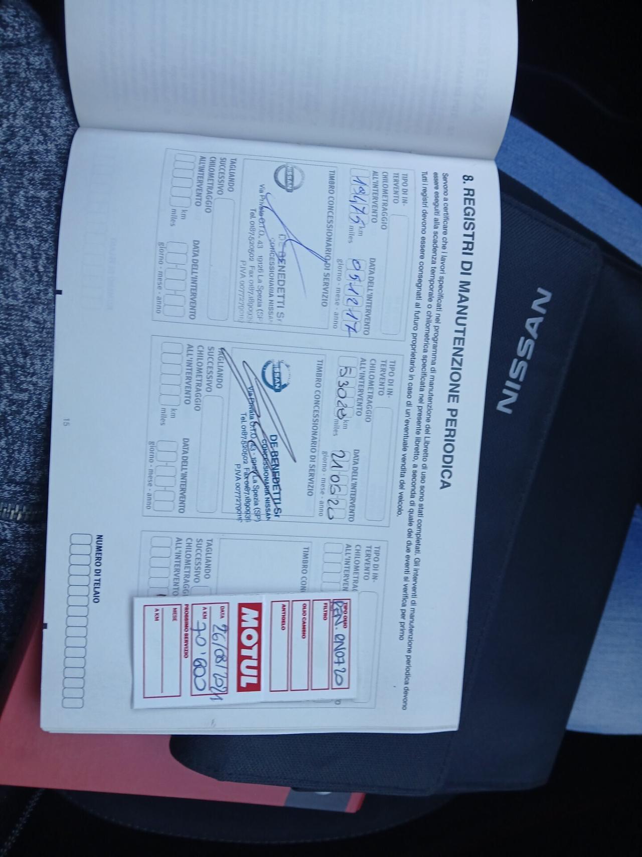 Nissan Qashqai 1.5 dCi 1 proprietario KM CERTIFICA