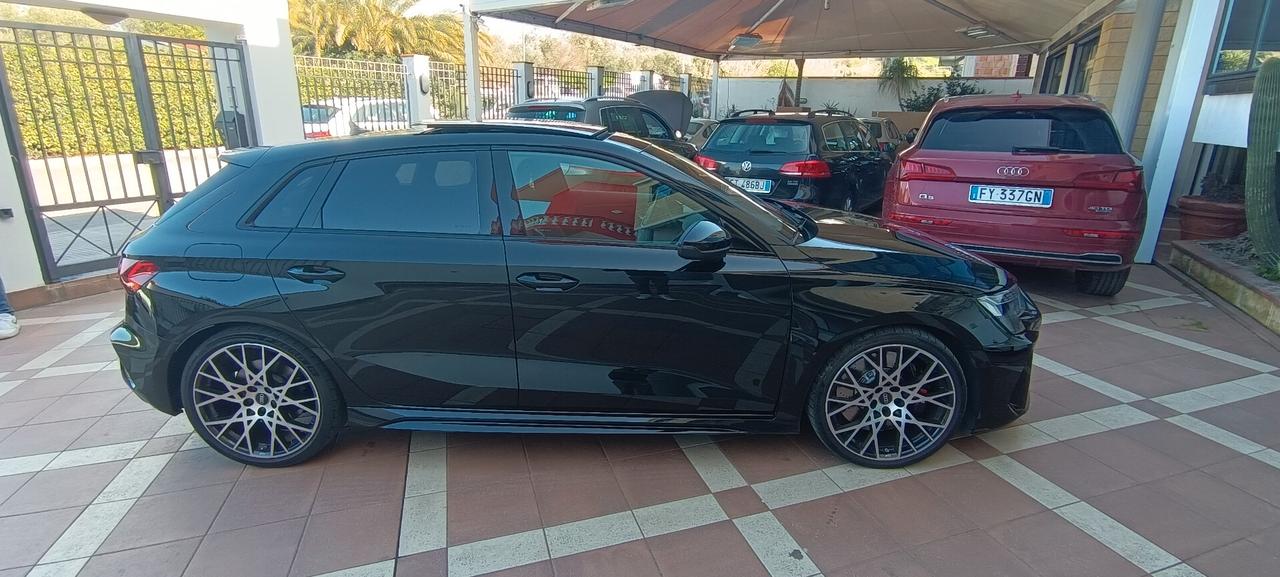 Audi A3 RS 3 SPB TFSI quattro S tronic GARANZIA FINO AL 01 2029
