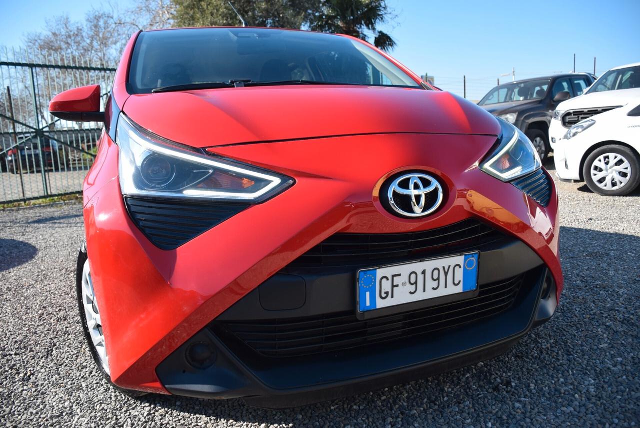 Toyota Aygo 1.0 VVT-i 72cv X-COOL - ADAS SENSORI CRUISE LED BT OK NEOPATENTATI