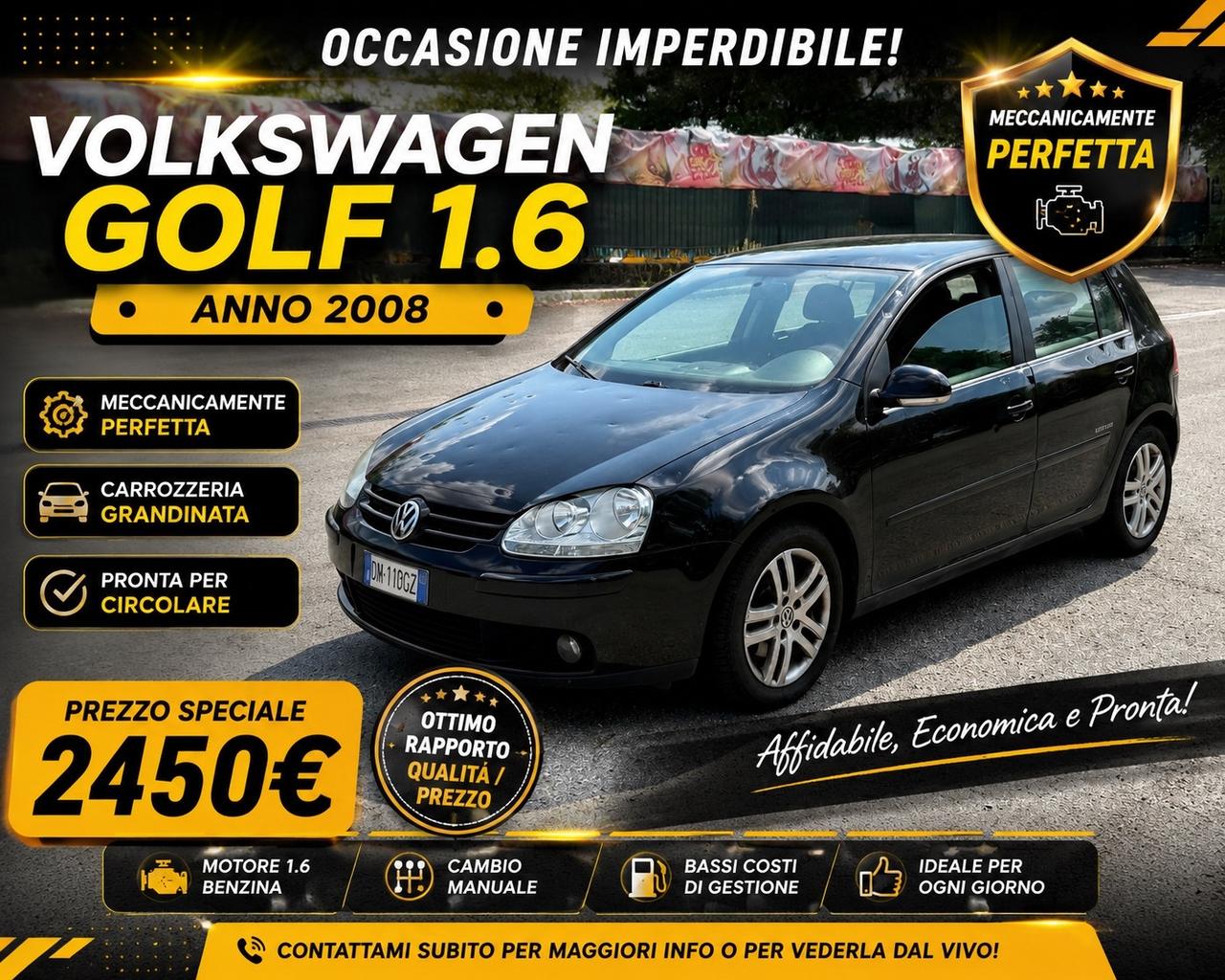 Volkswagen Golf 1.6 5p. Comfortline