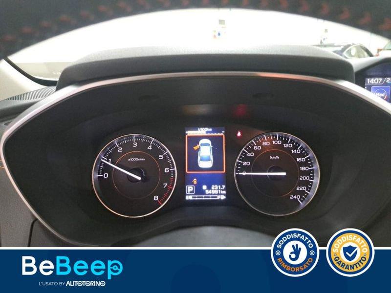 Subaru XV 1.6I STYLE LINEARTRONIC