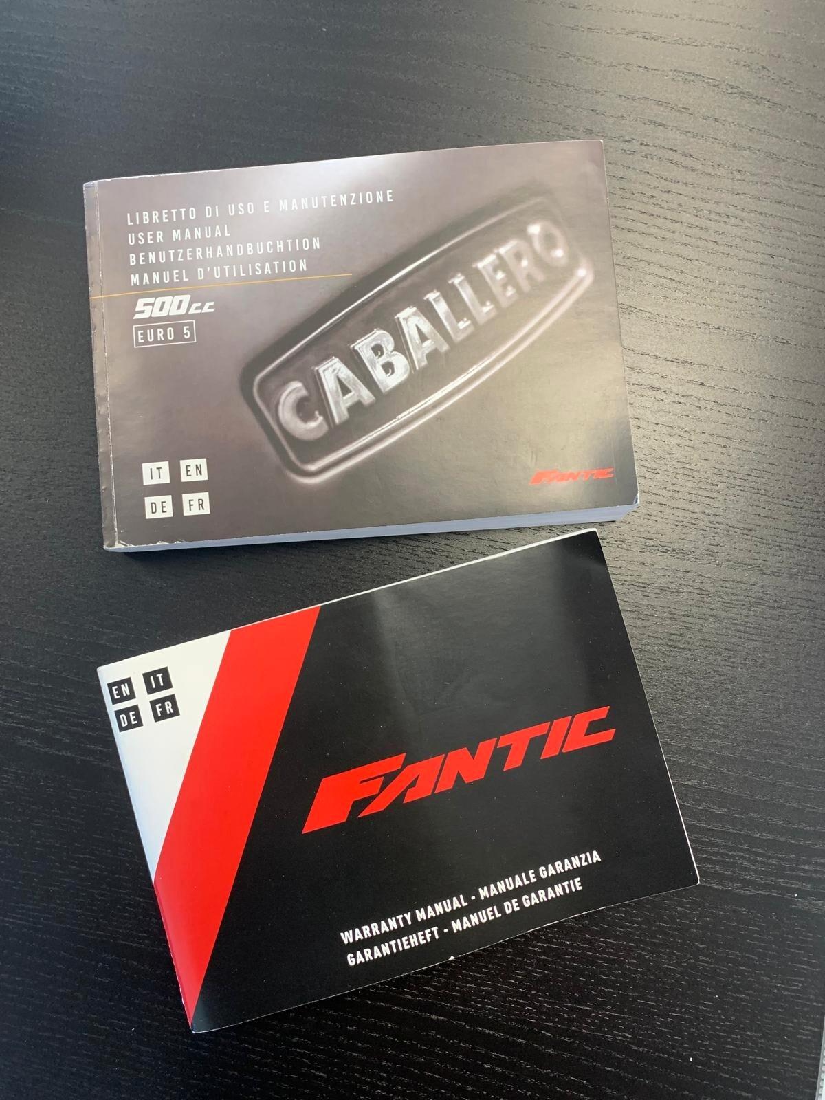 Fantic Caballero 500 Scrambler Unicopr. Garanz. A2