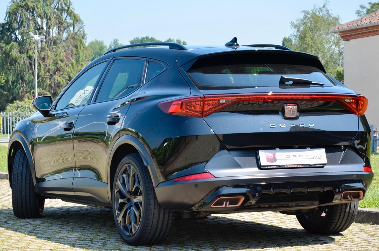 CUPRA FORMENTOR 1.4 PLUG IN HYBRID TRIBE EDITION 204cv DSG, GARANZIA CUPRA 6/28, UNICOPROPRIETARIO, EURO 6D, UFF ITALIANA, SERVICE CUPRA, SEDILI A GUSCIO, FULL LED, RETROCAMERA, PERMUTE