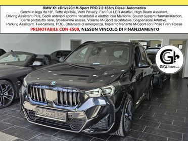 BMW X1 20d xDrive MSport PRO Tetto Navi C.18" Cam M-Sport