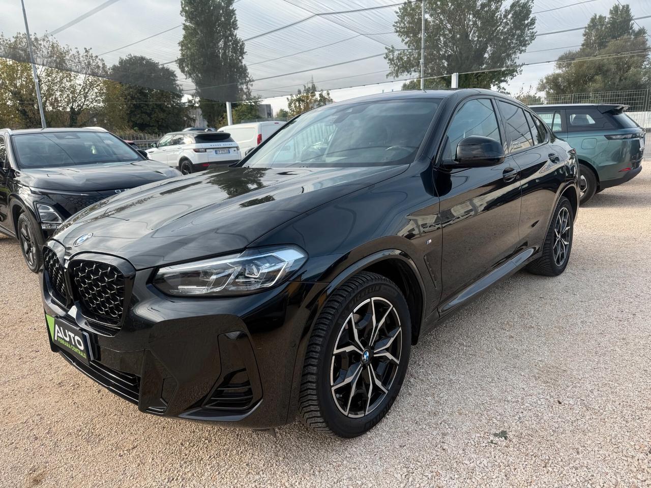 Bmw X4 Total Black 190cv xDrive20d mhev 48V Msport Unico proprietario Tagliandi BMW