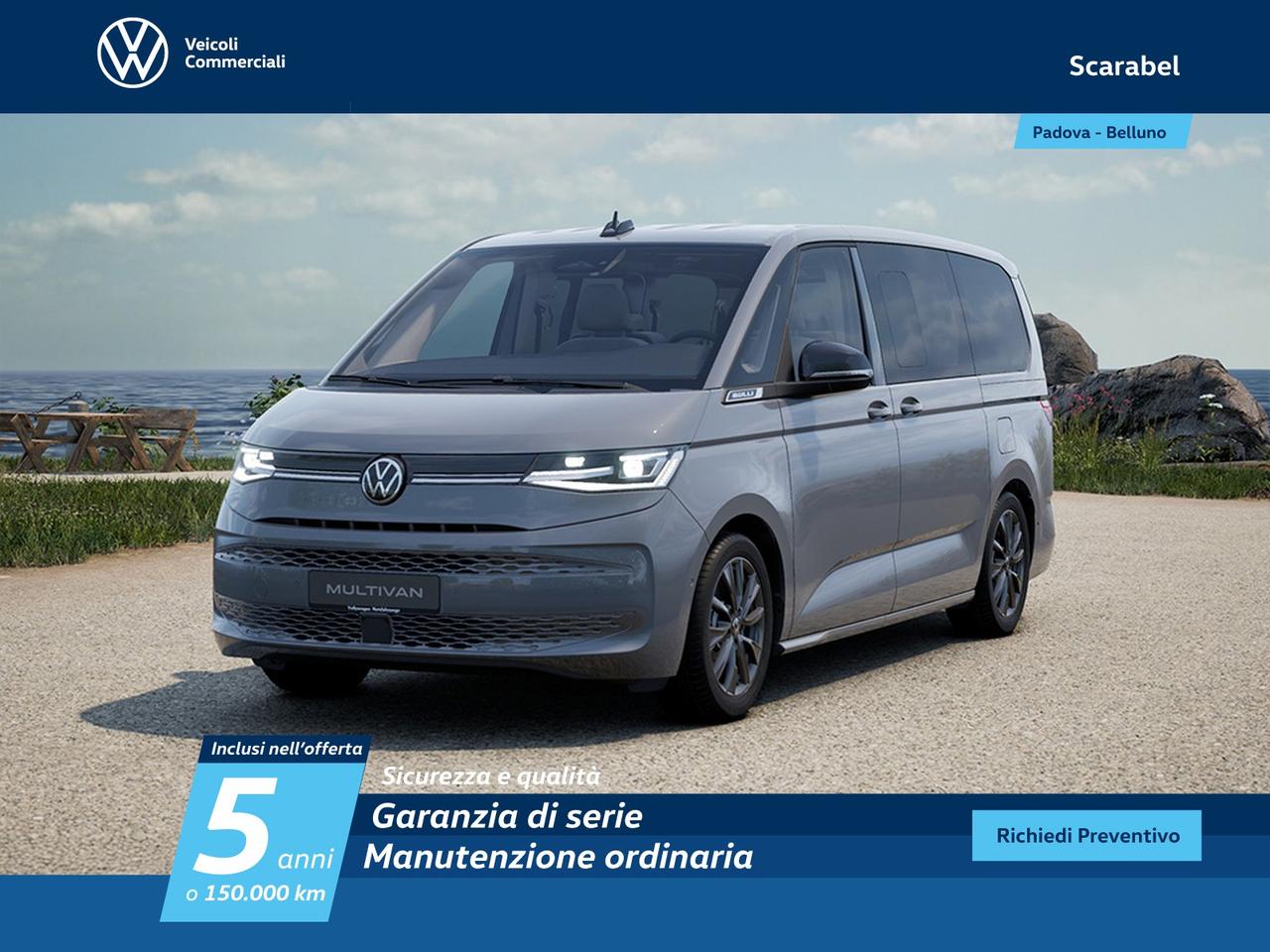 Volkswagen T7 Multivan lungo 2.0 tdi life 150cv dsg 7p.ti