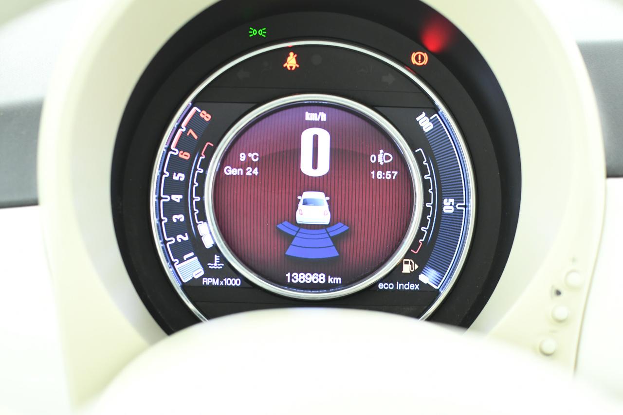 FIAT 500 1.2 Lounge 69cv TETTO PANO+BLUETOOTH+NEOPATENTATI