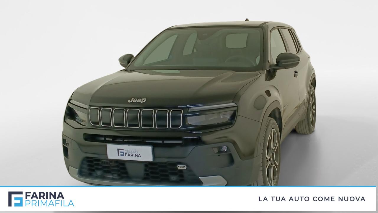 JEEP Avenger - Avenger 1.2 turbo Summit fwd 100cv