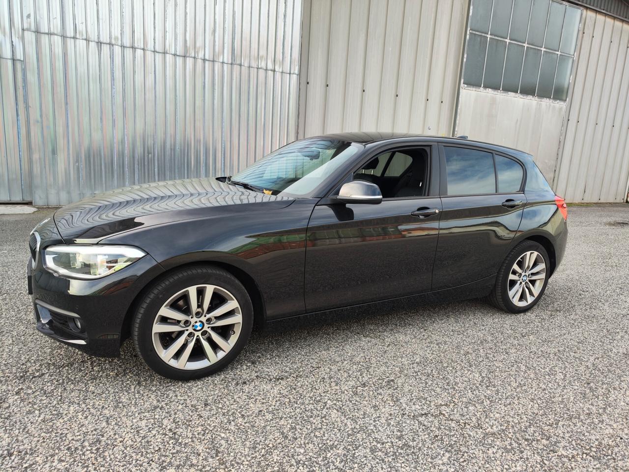 Bmw 118d 5p. Sport 150cv pelle autom telecamera post