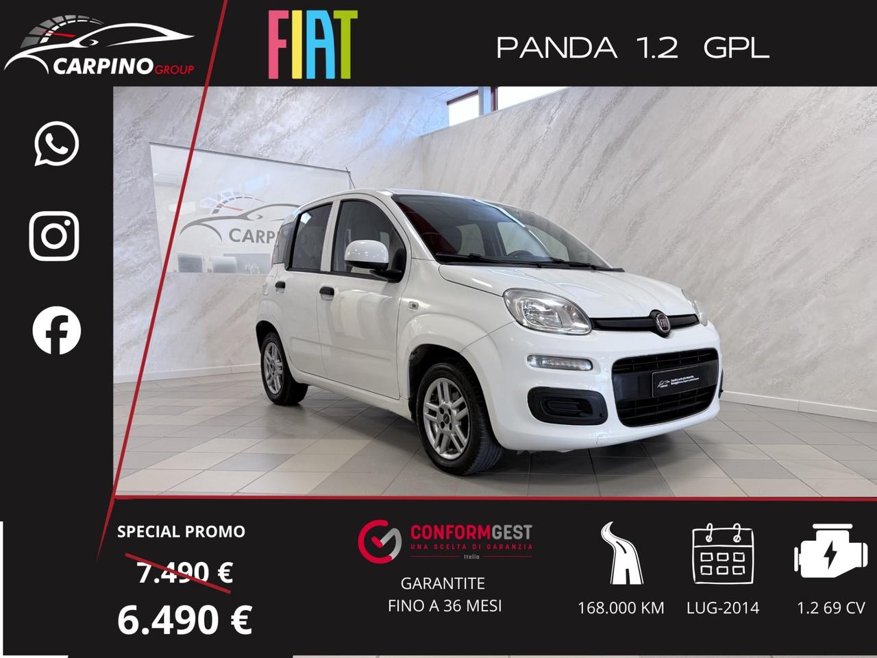 Fiat Panda 1.2 EasyPower Easy