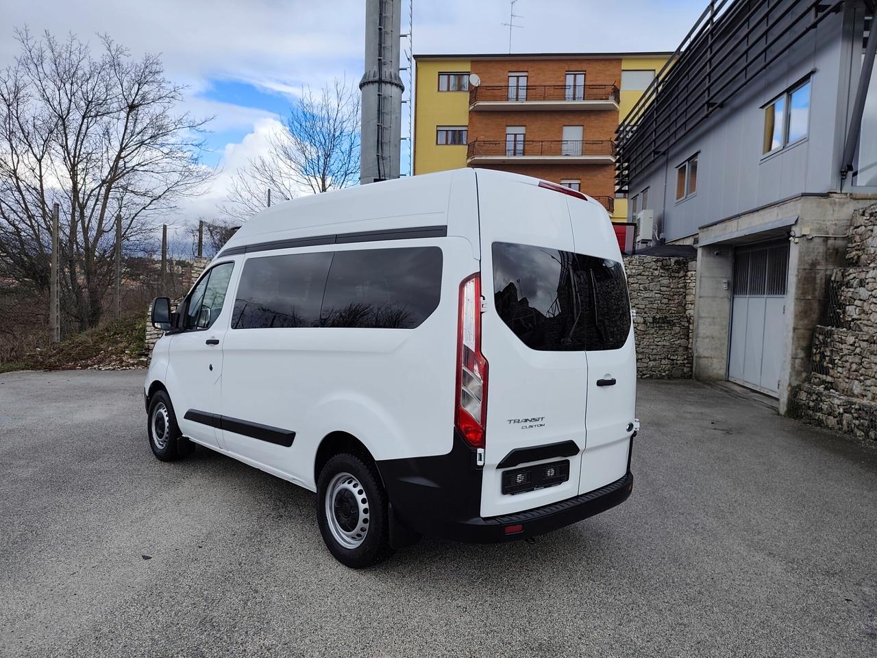Ford Transit Custom 320 2.0 EcoBlue 130 L1 - H2, 9 Posti, Km Cert. Distribuzione OK! NAVI!