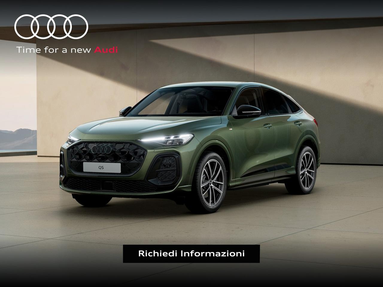 Audi Q5 sportback 2.0 tdi mhev+ s line edition quattro 204cv s-tronic