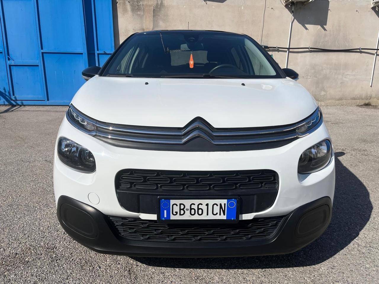 Citroen c3-1.5 hdi/100 cv-km 52000-2020