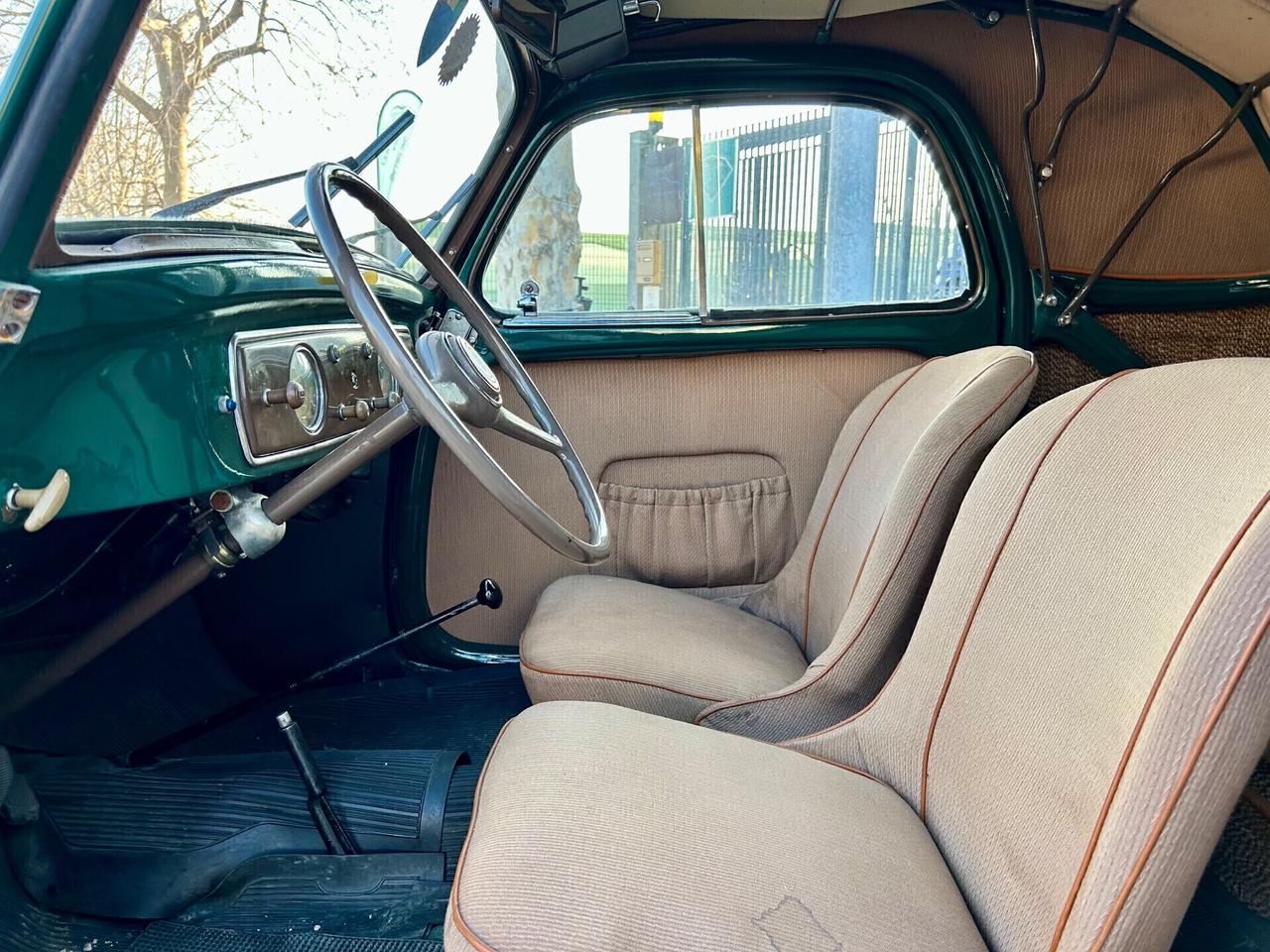 Fiat Topolino 500C TRASFORMABILE - VETTURA DI INTERESSE STORICO COLLEZIONISTICO