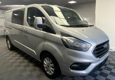 Ford Transit Custom 300 2.0 EcoBlue 130 aut. PC - 6 POSTI - GANCIO TRAINO