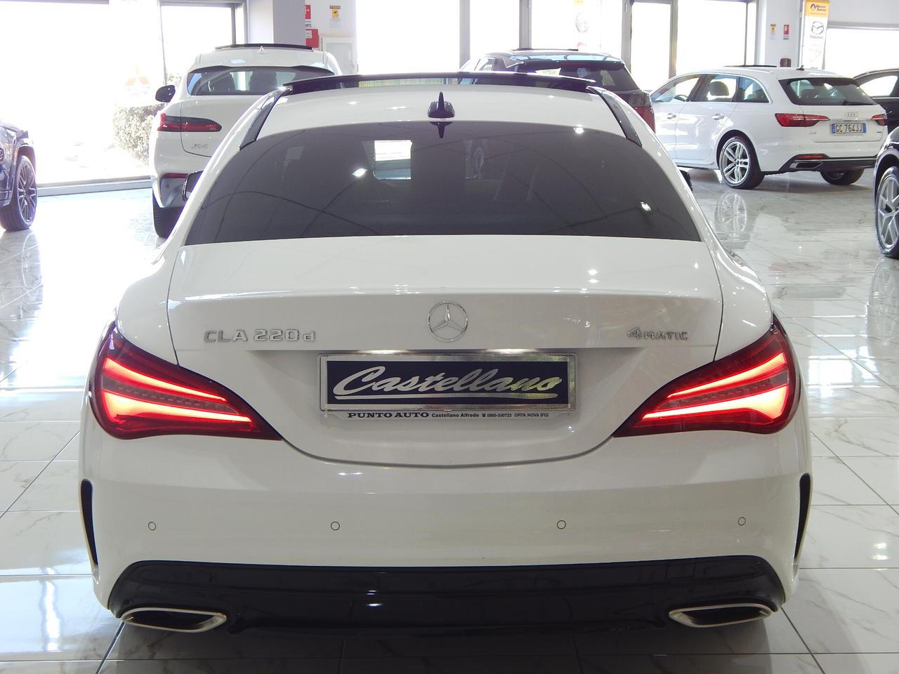 Mercedes-benz CLA 220 d Premium AMG 4matic Aut TETTO-NAVI-PELLE-PARK-LED