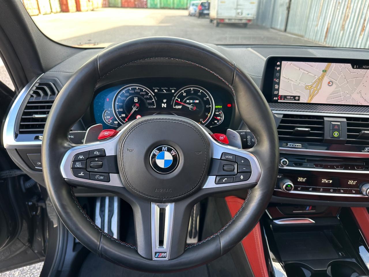 Bmw X3 M COMPETITION 510 CV tetto pelle rossa