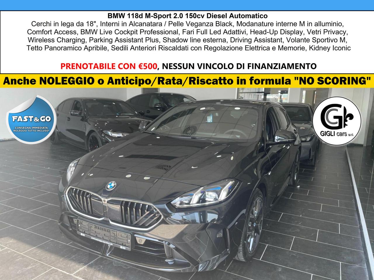 BMW Serie 1 M-Sport Tetto C18" New Model msport Tetto M Sport