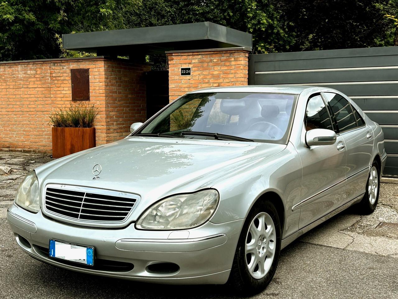 MERCEDES S320(benz) LUNGA-iscritta ASI-FULL