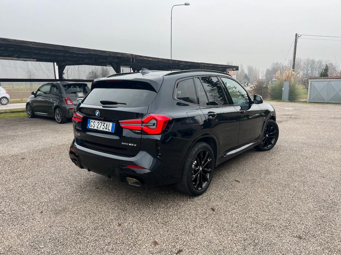 BMW X3 xdrive20d mhev 48V Msport auto UNICO PROPRIETARIO
