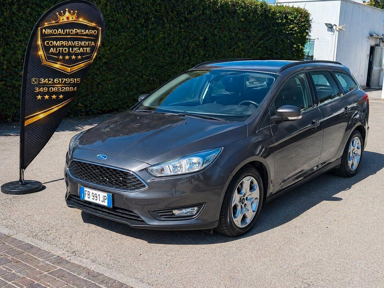 Ford Focus 2016 1.5 TDCi 95 CV Start&Stop SW Titanium NAVI LED €6B KM CERTIFICATI