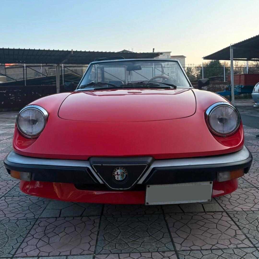 Alfa Romeo Spider DUETTO 1.6 Carburatori 1985