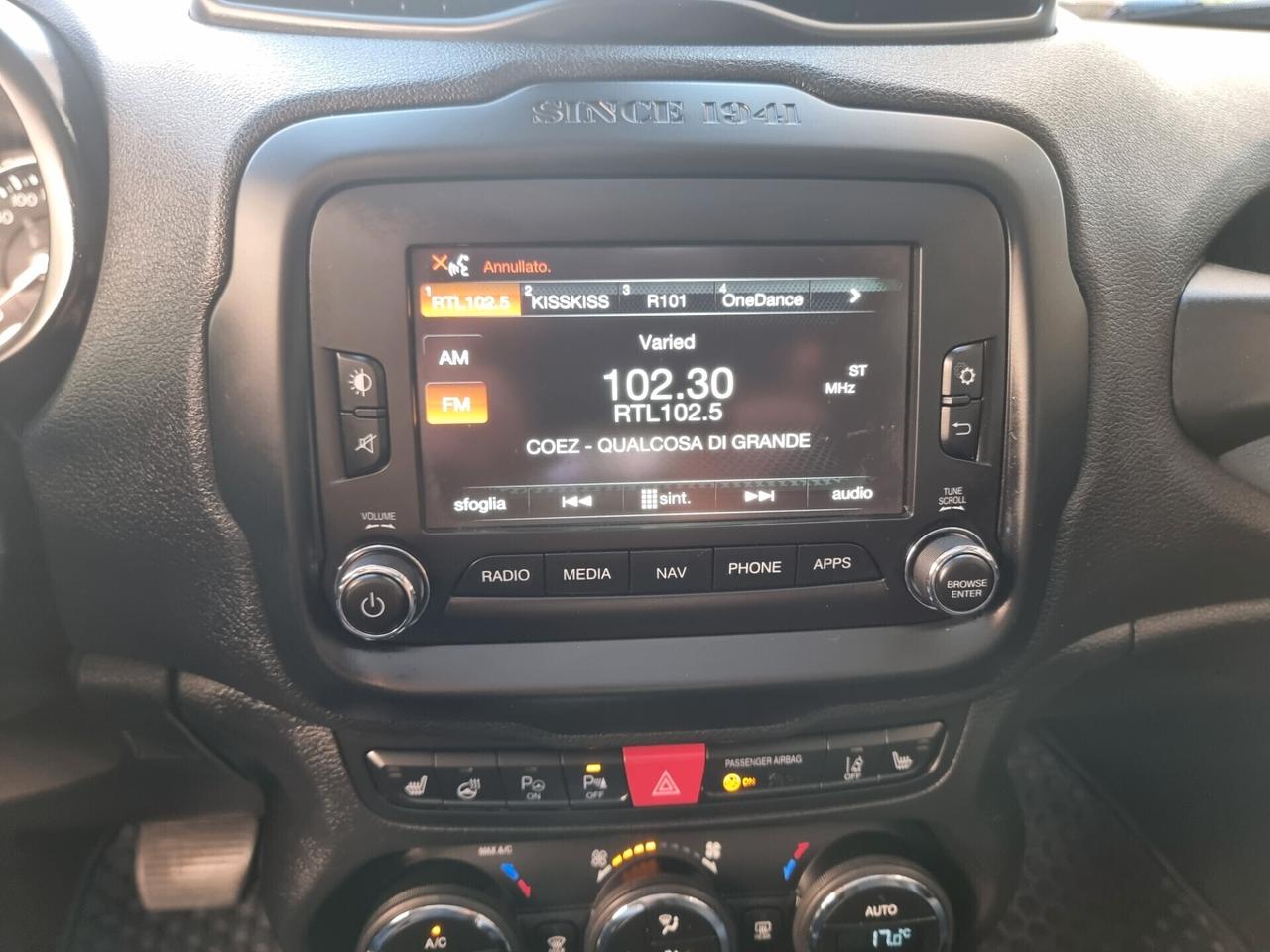 Jeep Renegade 2.0 Mjt 140CV 4WD Active Drive Low Limited TETTO PANORAMA AUTOMATICA