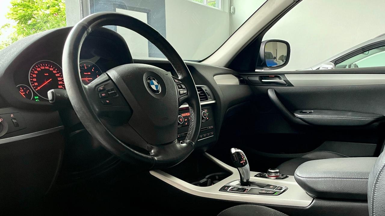 BMW X3 X-DRIVE 20D 2.0 ELETTA 184 CV - FULL LED, PELLE, TETTO