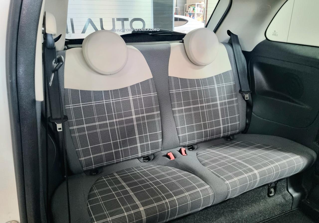 FIAT 500 1.2 BENZINA 69CV LOUNGE NEOPATENTATI