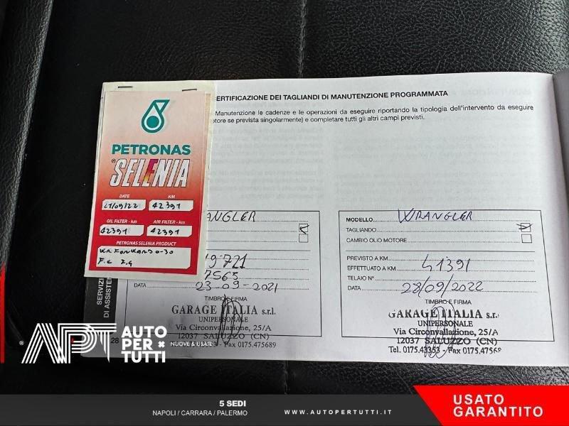 Jeep Wrangler Wrangler 2.2 mjt II Sahara auto